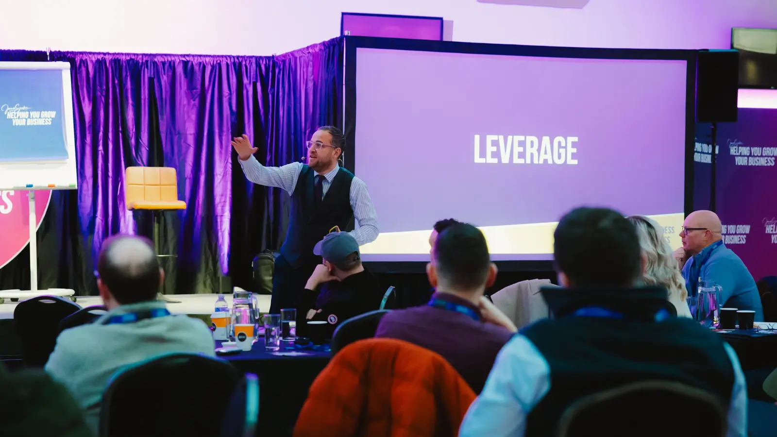 James teaching a members' workshop